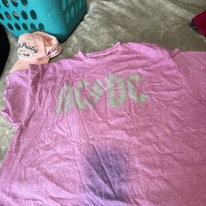 AC/DC Kids Light Purple T-Shirt